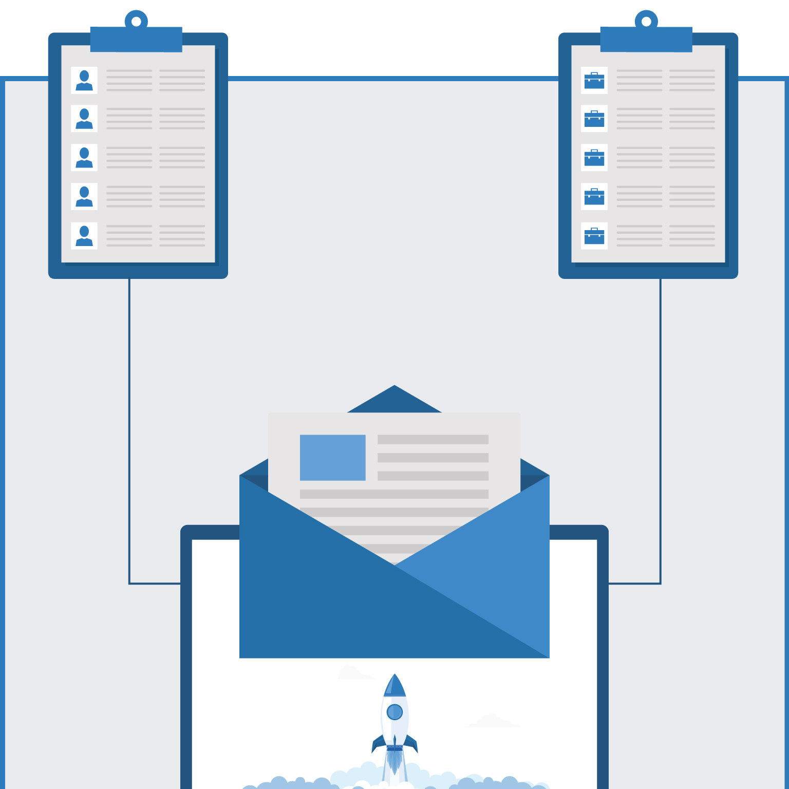 Email list building infographic mobile