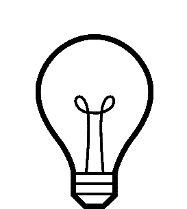 animated light bulb icon 3